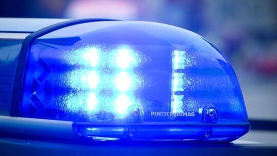 Blaulicht auf einem Polizeiauto