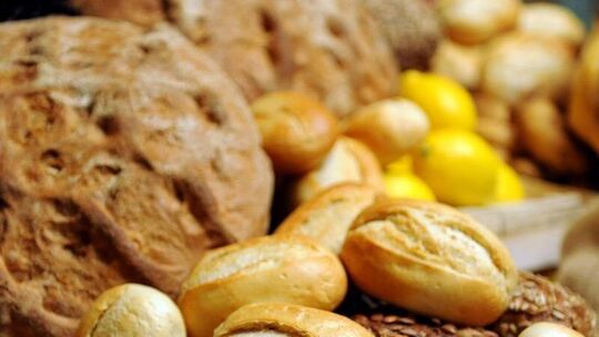 Brötchen mit Weizenmehl