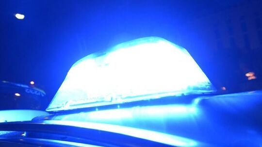 Blaulicht eines Polizeifahrzeuges
