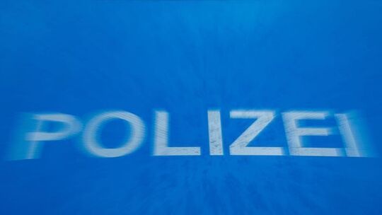 Schriftzug "Polizei"