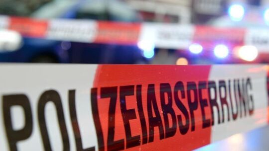 Polizeiabsperrung