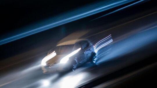 Raser auf der Autobahn
