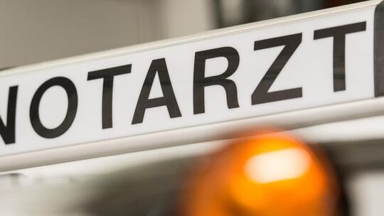 Notarzt-Schild