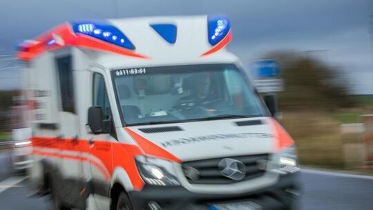 Rettungswagen im Einsatz
