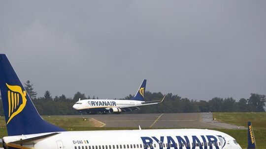 Ein Ryanair-Flugzeug
