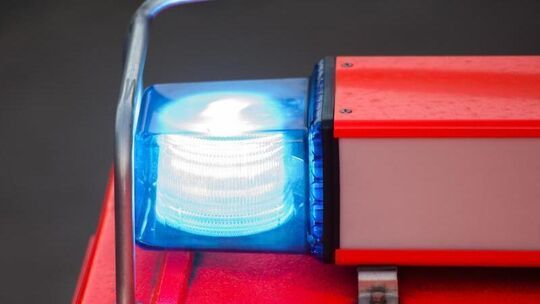 Blaulicht auf einem Feuerwehrauto