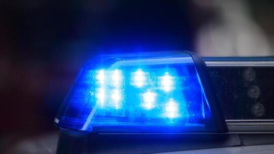 Blaulicht auf Polizeiauto