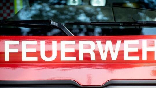 Schriftzug "Feuerwehr"