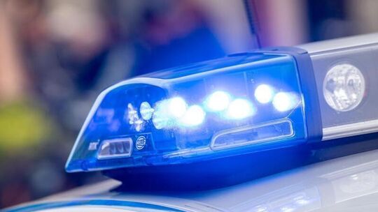 Ein Blaulicht der Polizei