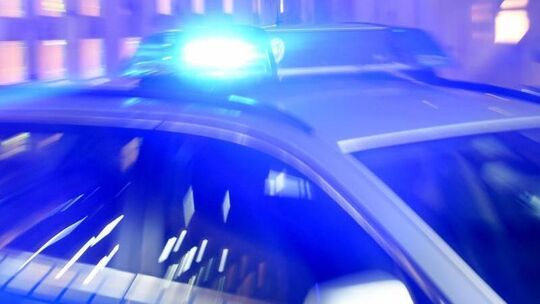 Blaulicht eines Polizeiautos