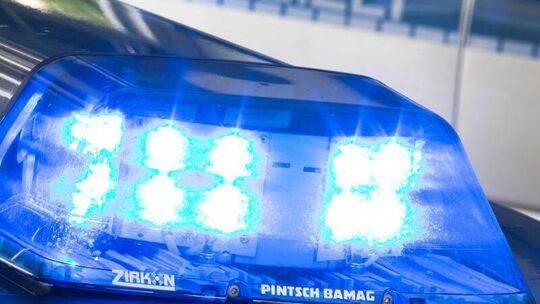 Ein Blaulicht der Polizei