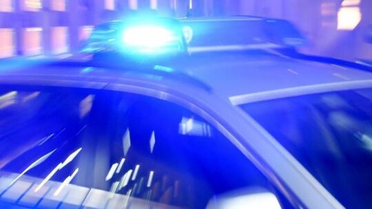 Blaulicht auf Polizeiauto