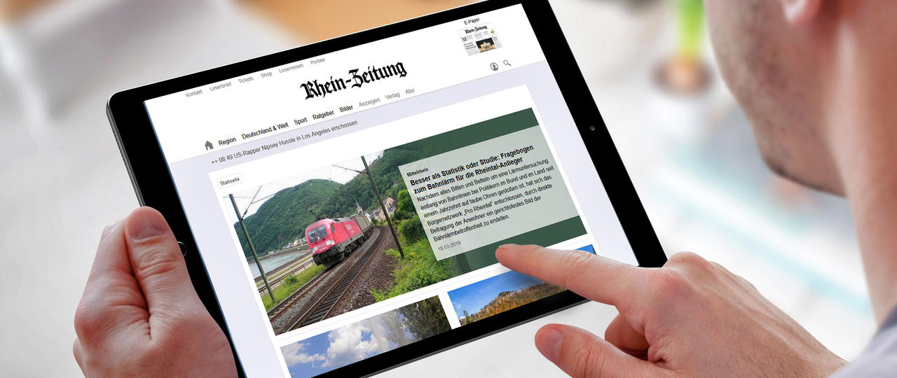 Modernisierter Internetauftritt Gestartet Rhein Zeitung De Zeigt Ganz Neue Seiten Rheinland Pfalz Rhein Zeitung
