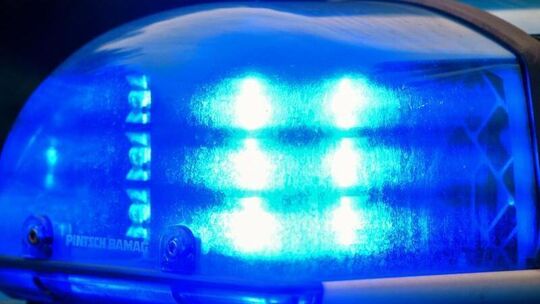 Blaulicht auf Polizeiwagen