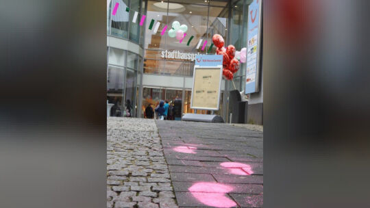 Die Innenstadt war wunderschön dekoriert