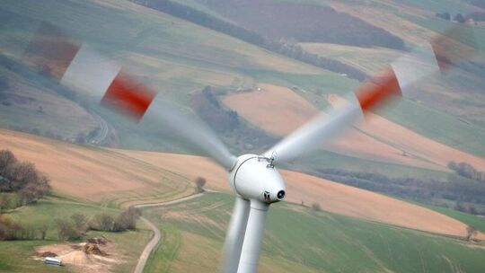 Windrad in Rheinland-Pfalz
