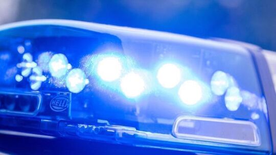 Ein Blaulicht der Polizei