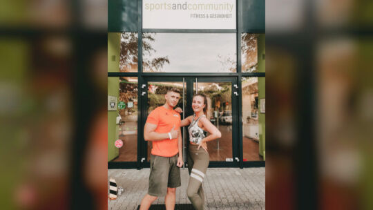 Anya Richert beim Sport