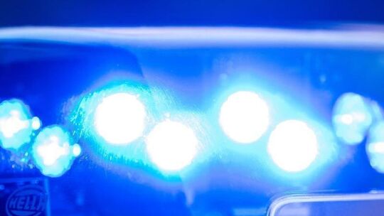 Ein Blaulicht der Polizei