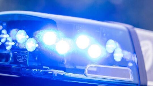 Ein Blaulicht der Polizei