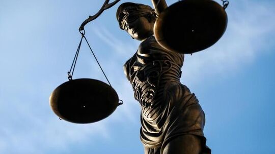 Statue der Justitia