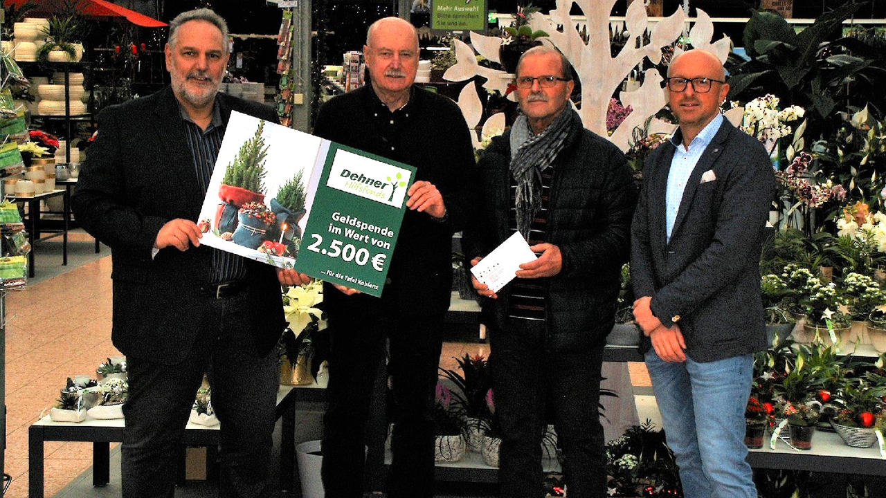 Dehner Hilfsfonds Spendet 2500 Euro An Die Tafel Koblenz Koblenz Region Rhein Zeitung