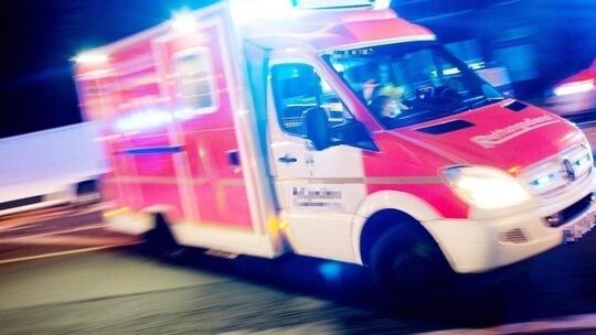Rettungswagen im Einsatz