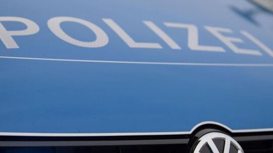 Blaulicht einer Polizeistreife