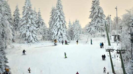 Liftbetrieb am Erbeskopf