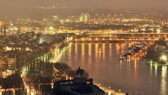 Deutsches Eck in Koblenz