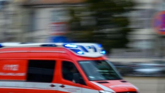 Rettungswagen im Einsatz