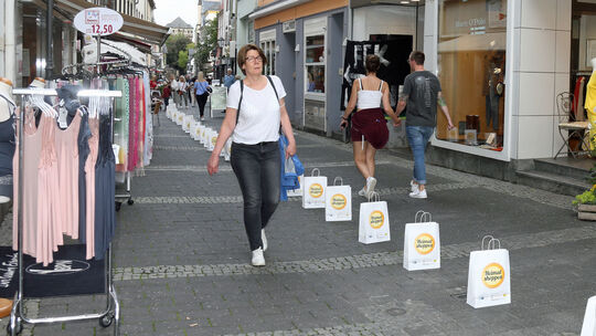 First Friday zu Corona-Zeiten: Die Besucher kamen zwar nicht in Strömen. Die Veranstaltung kam aber gleichwohl gut an.
