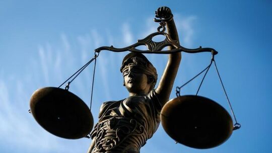 Statue der Justitia