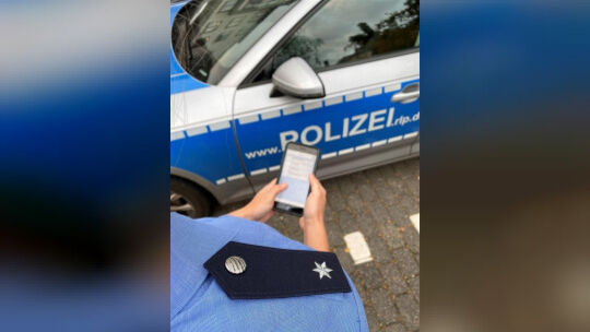 Mobiles Arbeiten bei der Polizei