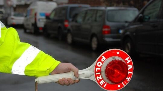 Symbolfoto Polizeikontrolle