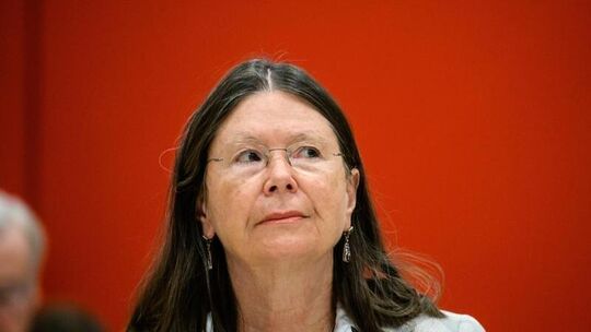 Ulrike Höfken (Bündnis90/Die Grünen) sitzt im Landtag
