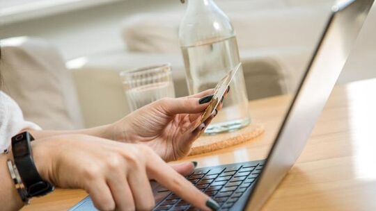 Onlineshopping mit Kreditkarte