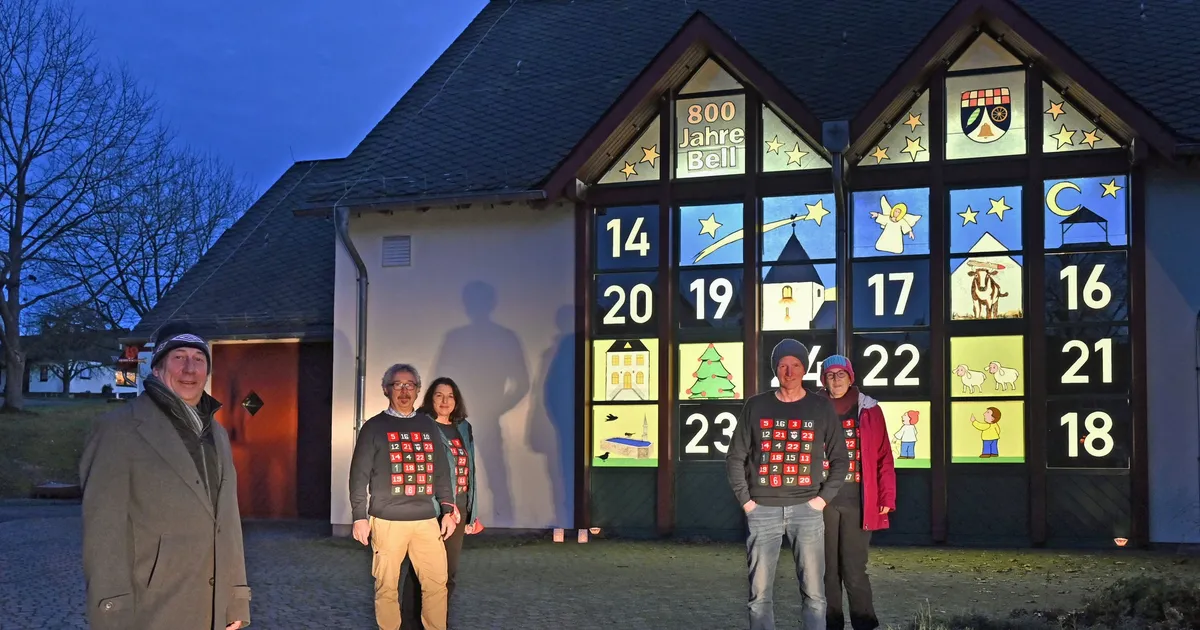 Beller Adventskalender leuchtet als Symbol der Hoffnung – trotz Corona ...