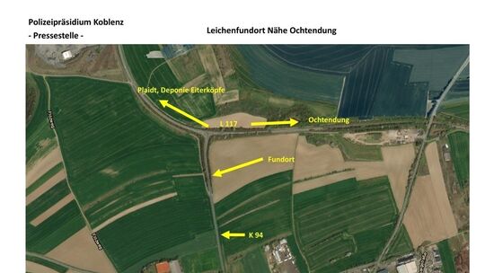 Karte Leichenfundort Karte Leichenfundort