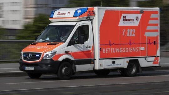 Rettungswagen im Einsatz