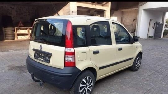 Fiat Panda Heckansicht Fiat Panda Heckansicht