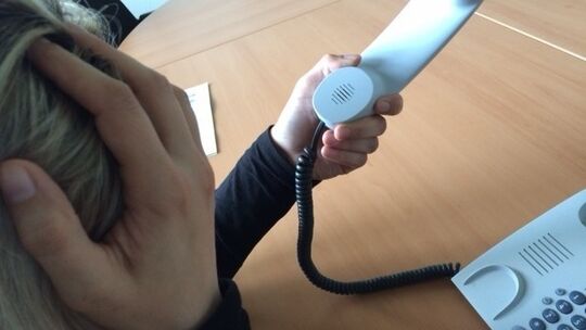 Symbolfoto Telefonbetrug