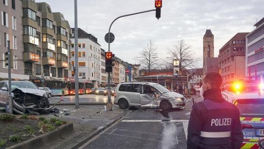 Unfall in Koblenz