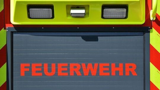 Schriftzug "Feuerwehr"