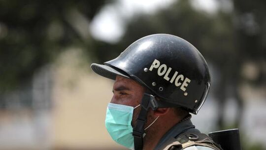 Polizist in Kabul