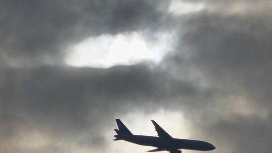 Luftnot im Flugzeug