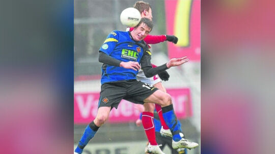 Sander wagt einen zaghaften Blick nach oben