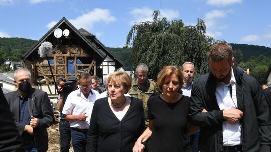 Nach dem Unwetter in Rheinland-Pfalz