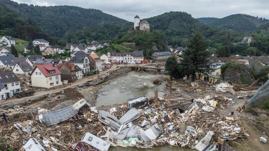 Nach dem Unwetter in Rheinland-Pfalz