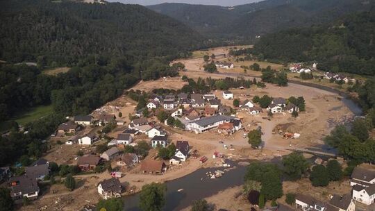 Nach dem Unwetter in Rheinland-Pfalz